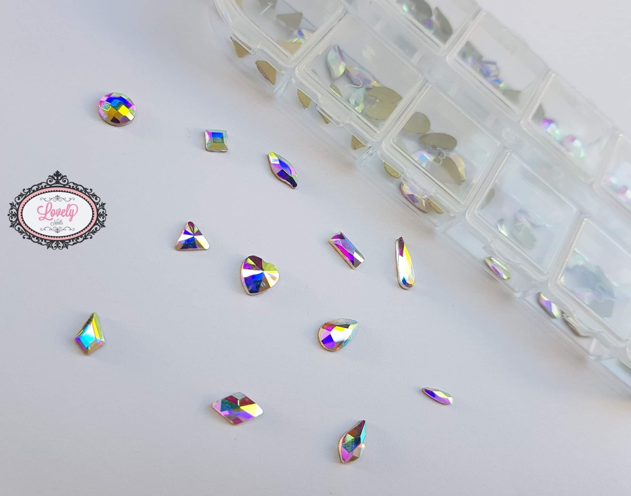 Caja De Cristales Mixta – Lovely Nails
