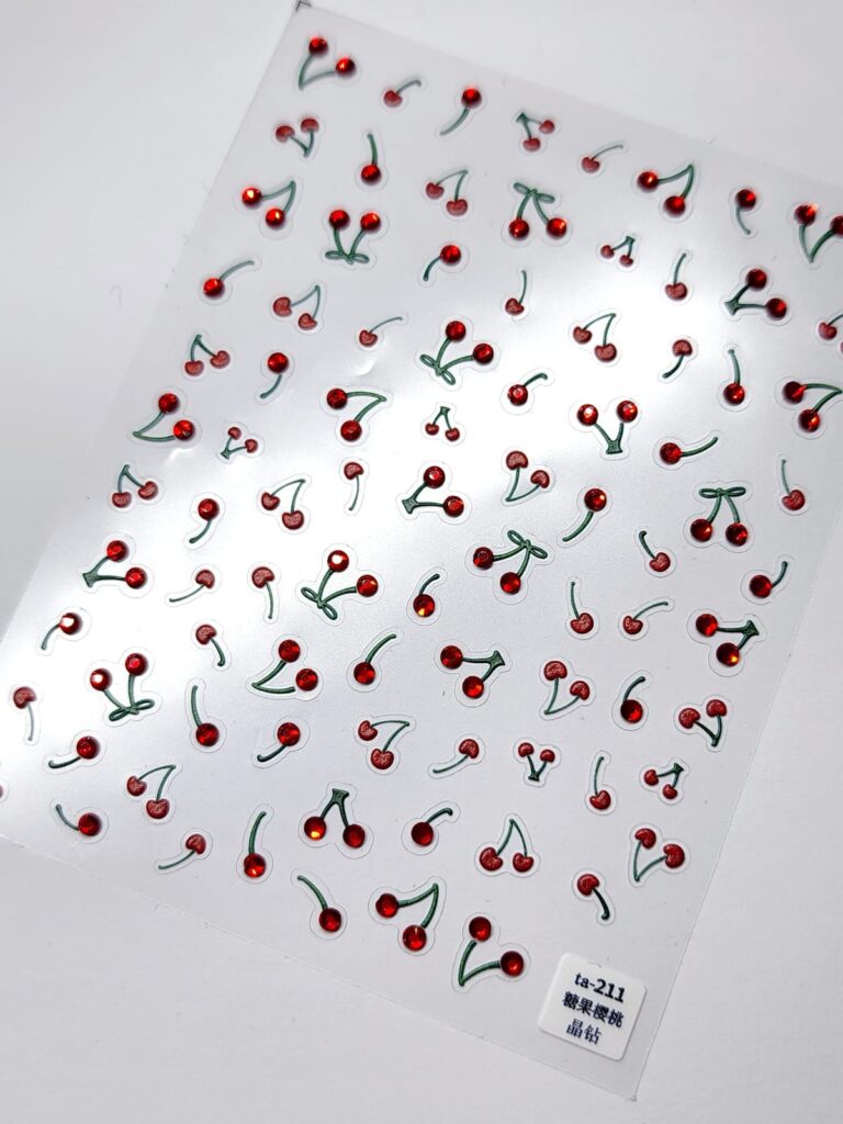 Stiker cerezas – Lovely Nails